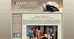 Desktop Screenshot of myhappyfeet.biz